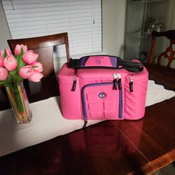  6 Pack Fitness Nutrition Cooler Bag : New 16x10x9