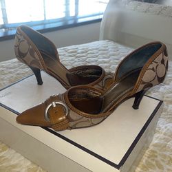 Coach Kitten Heels