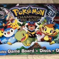 NEW 2008 Snap TV Pokemon Special Edition Champion Island DVD Board Game SEALED