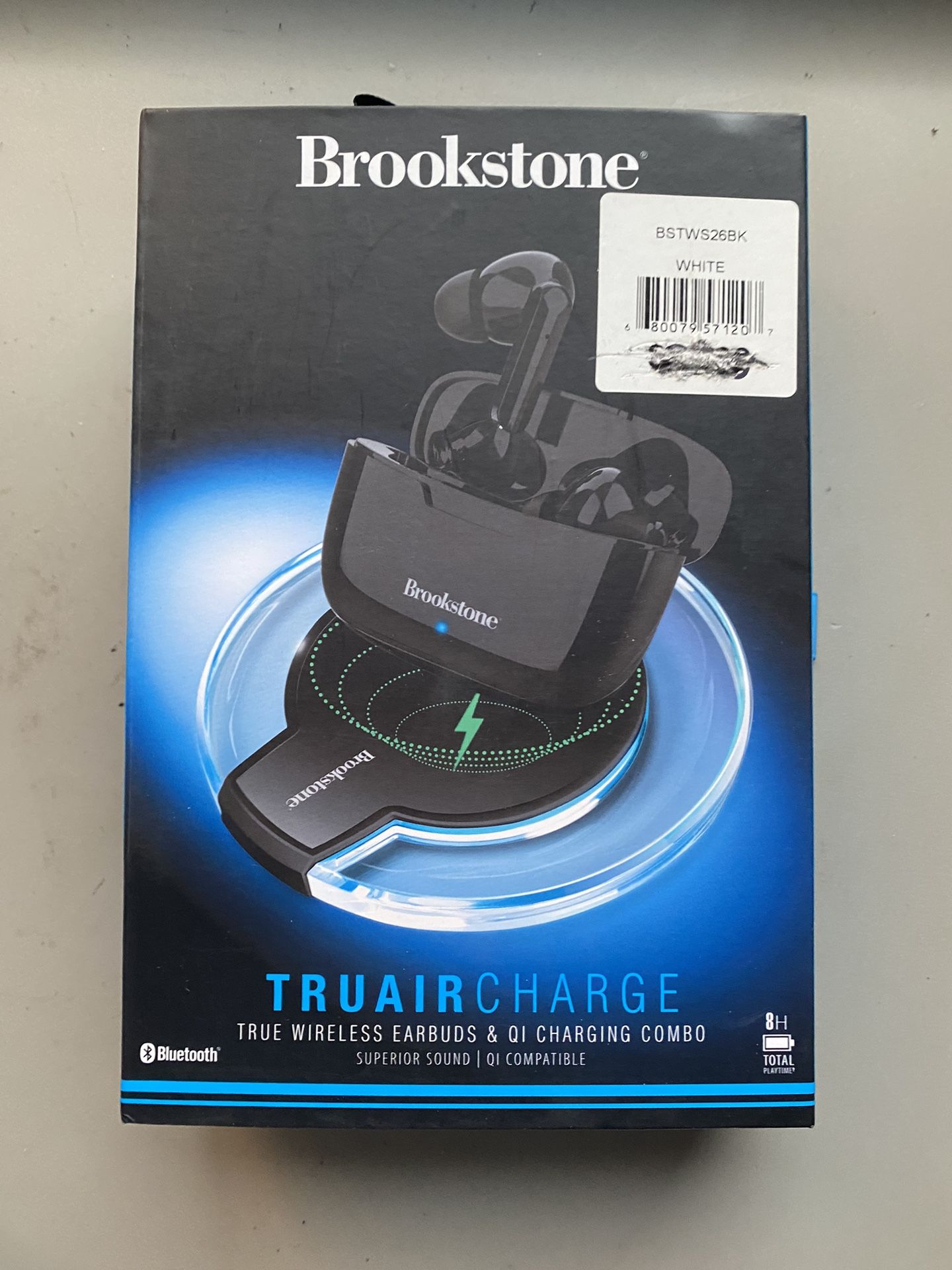 Brookstone Truaircharge Wireless Earbuds