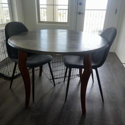 Kitchen Table And Two Chairs