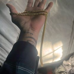 Gold Plated Spicyice Chain