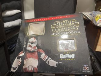NIB SDCC Exclusive Star Wars Shock Trooper Deluxe Mini Bust Gentle Giant 2006