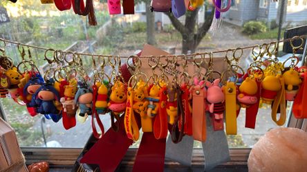 Winnie the Pooh keychains