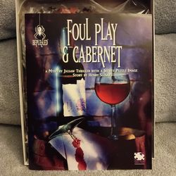 Foul Play and Cabernet 1000 Piece Puzzle