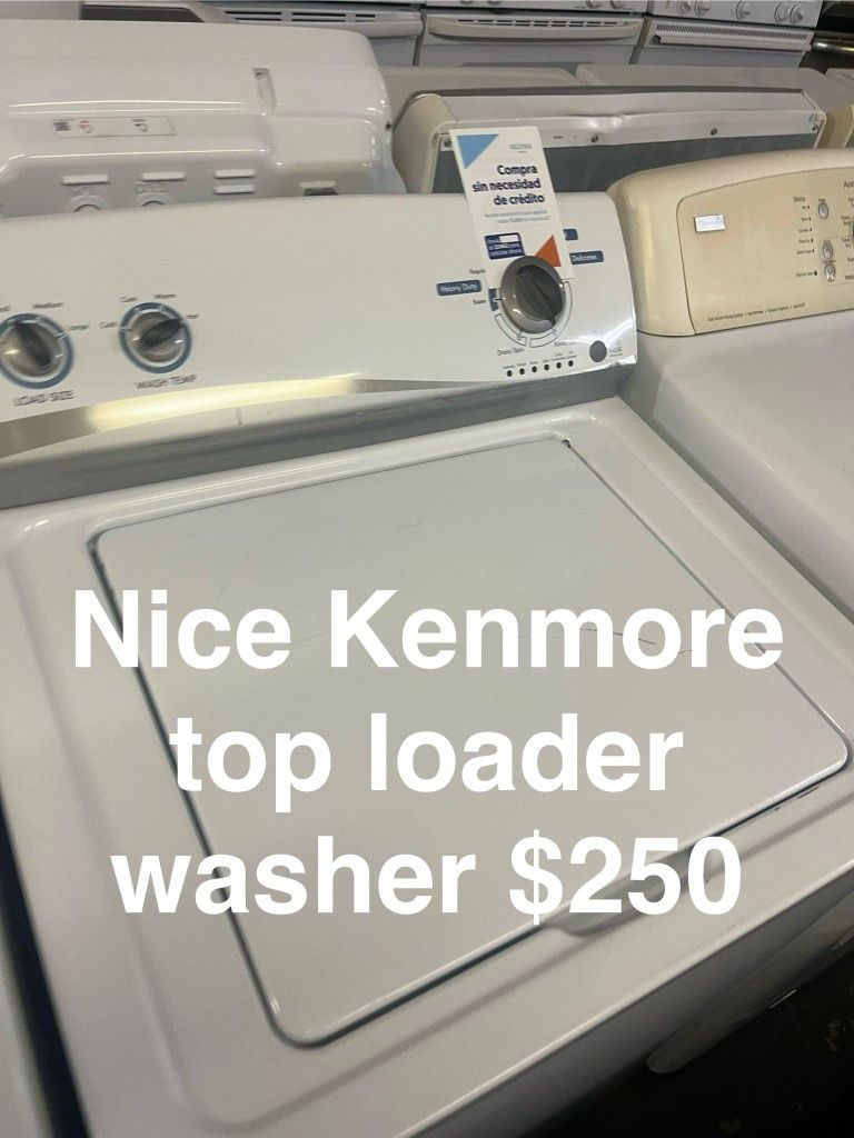 Nice Kenmore Top Loander Washer