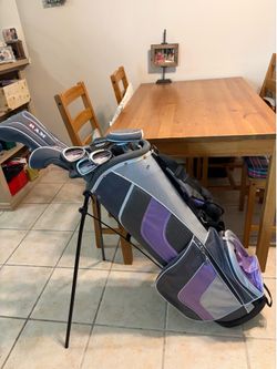 WOMEN’S RAM FORCE GOLF SET WITH RAM STAND GOLF BAG (10 CLUBS)