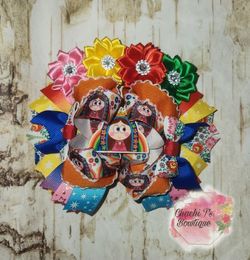 Virgen De Guadalupe Boutique Bow