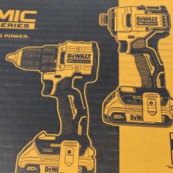 Dewalt Atomic Series. Drill , And Impact. Set 