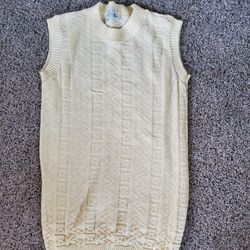 Vintage Lamb Knit Sweater Vest