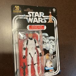Star Wars 6" George Lucas Stormtrooper Disguise Kenner F5373