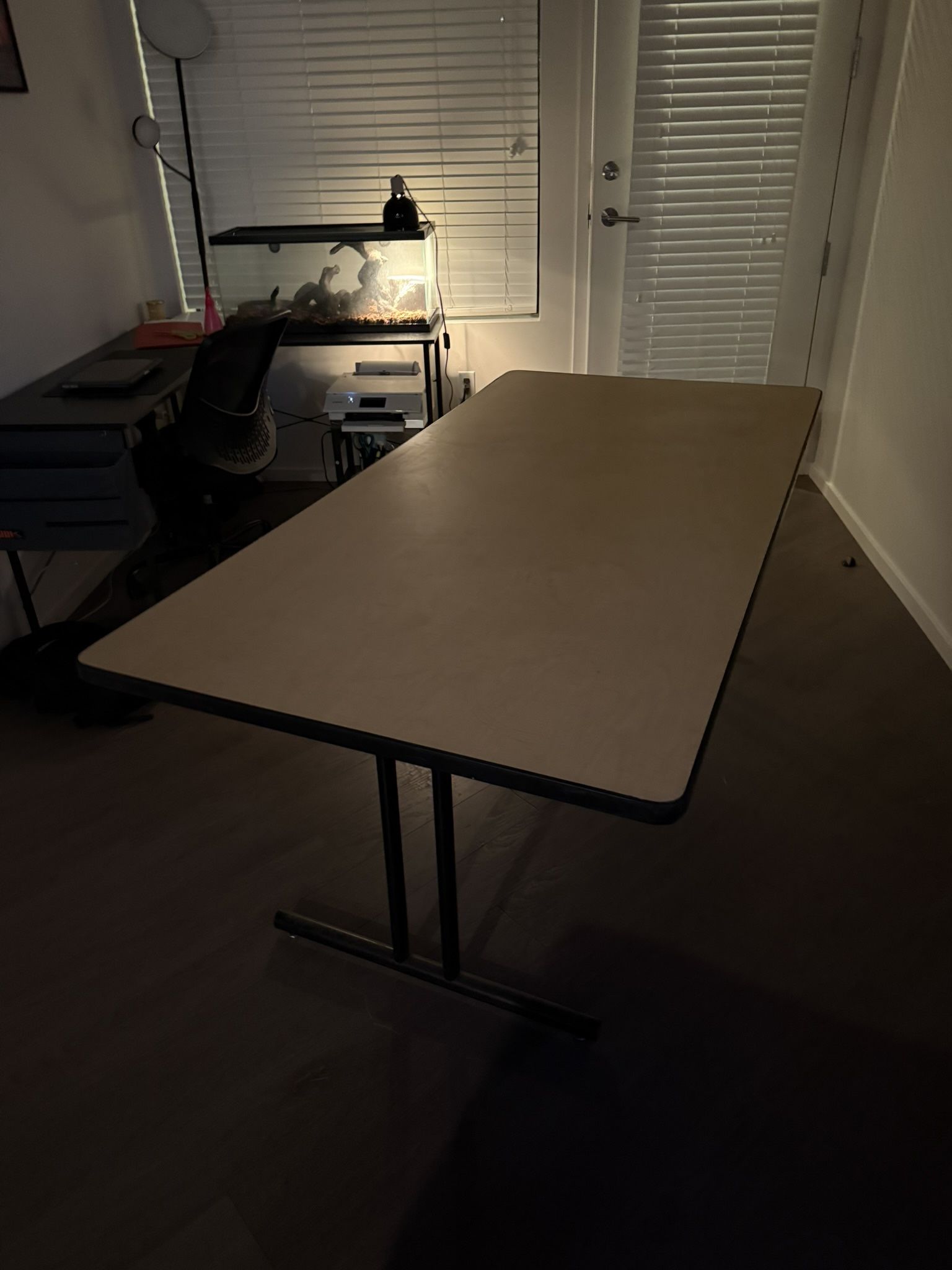 4 Large Wooden Tables 