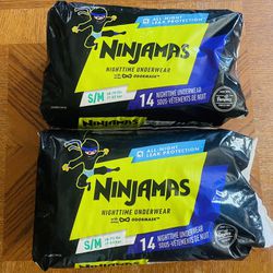 Ninjamas Nighttime Underwear 