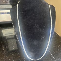 White Gold Chain 14k Solid  