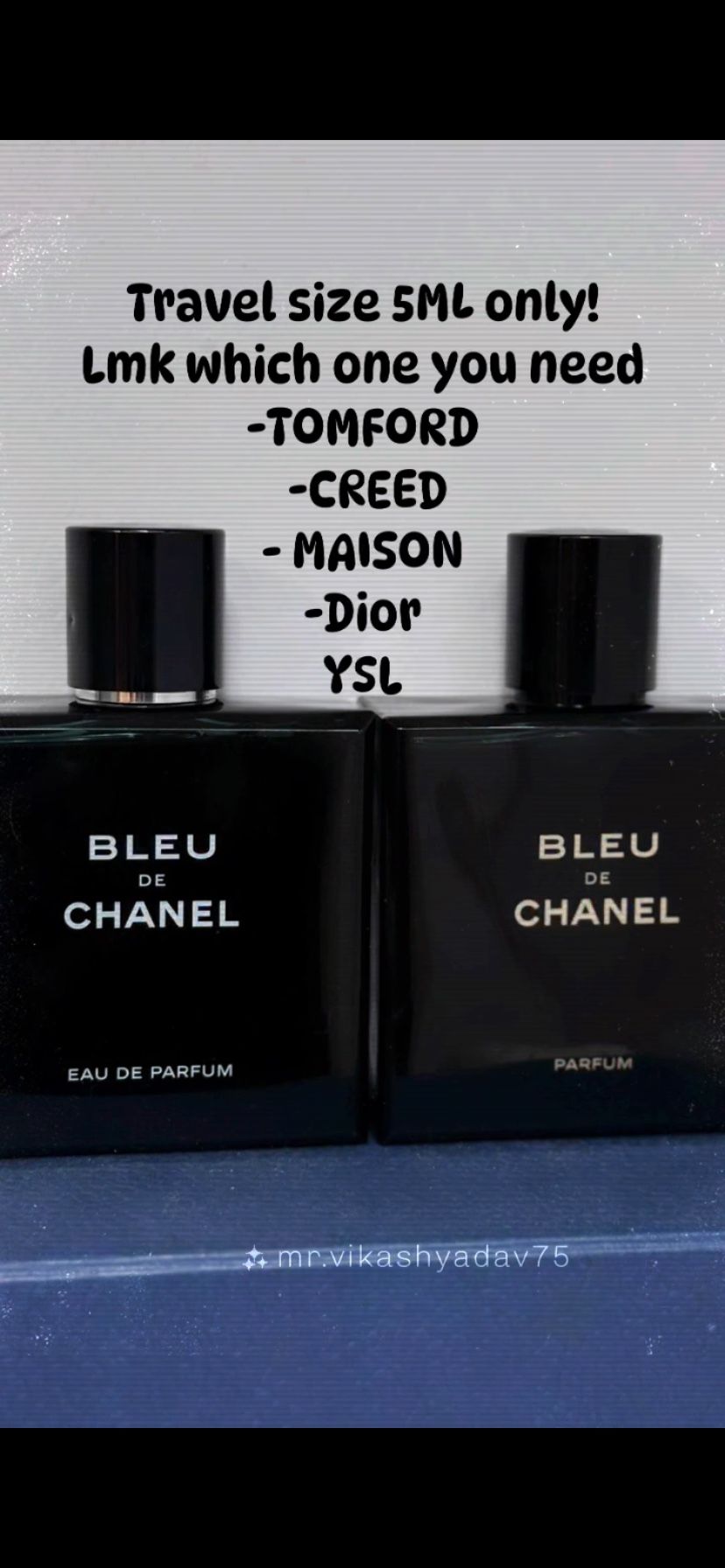 Travel Size Perfume 5ML only !