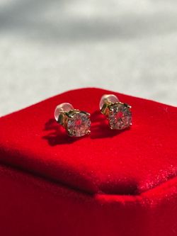 moissanite earrings