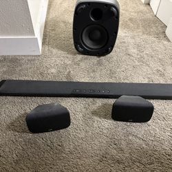 Polk Speakers For Sale - Including A Soundbar And A Sudwoofer 