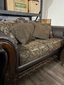 Ornate 3 piece Sofa LoveSeat Chair