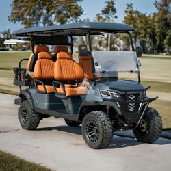 TPSPX  6 Seater Golf Cart Street Legal Extended Range 206AH Lithium Electric LSV with LED Lights $10,999  As Low 248  Month 