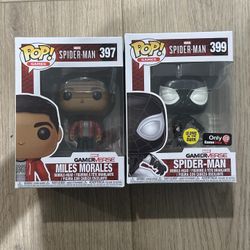 SPIDER-MAN PS4 FUNKO POPS