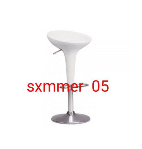 1 Piece Bar Stools New In The Box 📦 80$ Each Available In White, Grey, Dark Brown & Red Same Day Delivery 