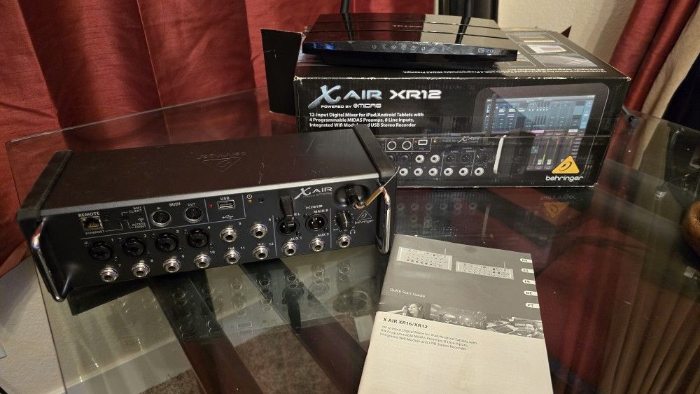 Behringer X Air XR12 Wireless Digital Mixer