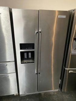 KitchenAid Side by Side Refrigerator Stainless Steel