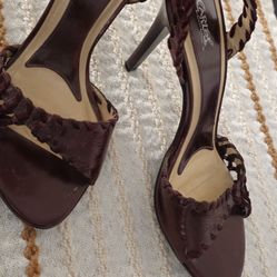Brown heels