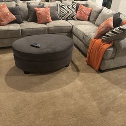 Sofa Sectional and Ottoman 