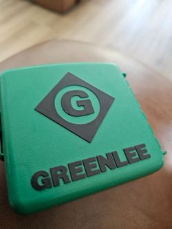 Greenlee Drill & Tap Bit Set 6-32 to 1/4-20 with Case & Adapters