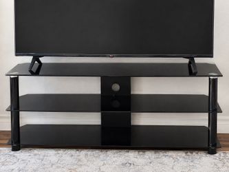 Glass TV Stand – 47 inches long $30