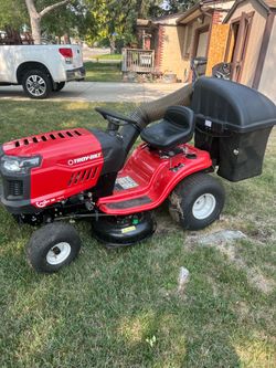 Troy built, 36 inch deck, riding lawnmower