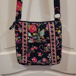 Vera Bradley Ribbons Hipster Crossbody Purse Handbag