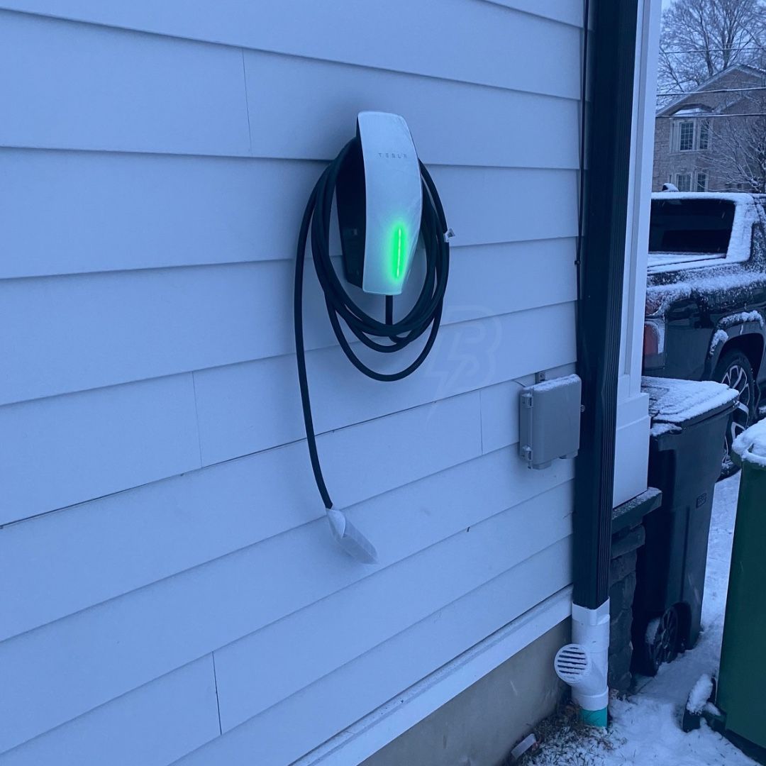 Tesla Wall Connector Installation