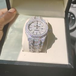 AP Mossinite VVS1 DIAMOND WATCH