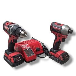 Milwaukee Brushless M18 Combo Drill Kit
