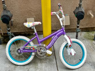 Kids Bike (6–7 yrs) – Everest 16” Purple/Teal – Great Condition