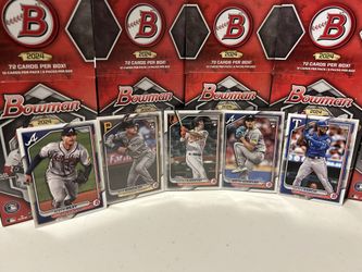 2024 Bowman Baseball Cards (5 Cards)