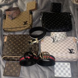 Sidebags, Belts, Plus Wallets 