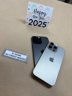 Apple IPhone 15 Pro Max 5G - Only $5 Today Pay The Rest Later! 