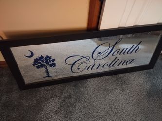 South Carolina Decorative Wall Mirror. Hand made and gilded.
