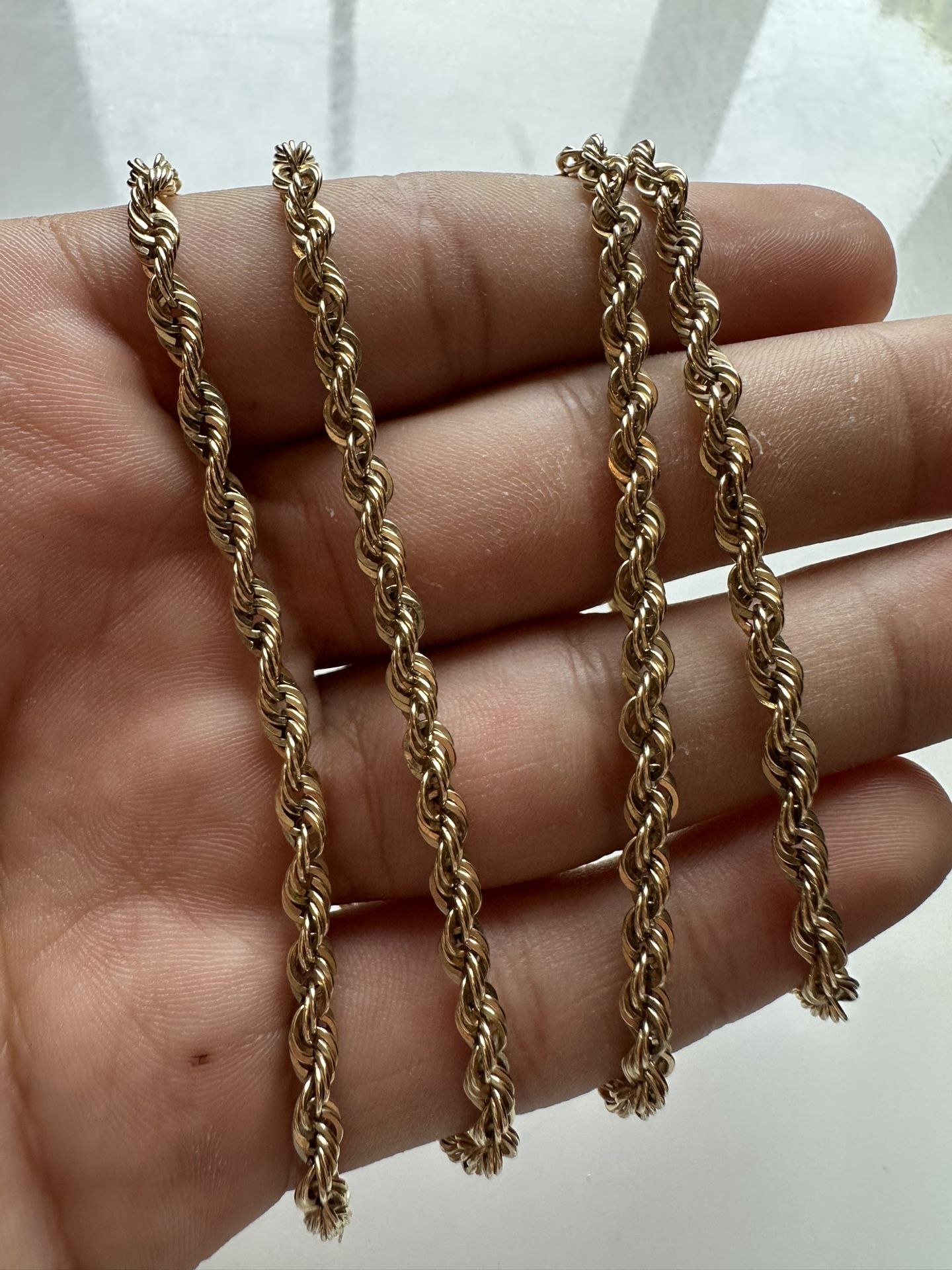 10k Gold Rope Chain
