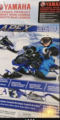 Yamaha Snow Sled For Kids 