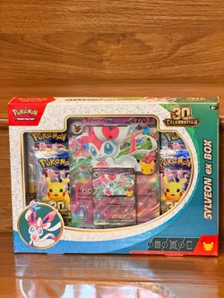 Pokémon 30th Celebration Sylveon ex BOX