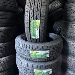 SET OF FOUR NEW TIRES 245/60/18 TBB TIRE INCLUDING MOUNT AND BALANCE, ASK ME FOR SIZES AND BRANDS