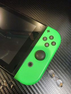 Nintendo switch with Super Smash Bros Ultimate