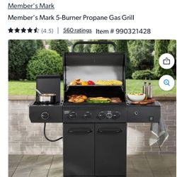 Azador Gas Propano 5 Burner !
