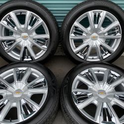 Chevy Tahoe Suburban High Country Factory Wheels Tires 