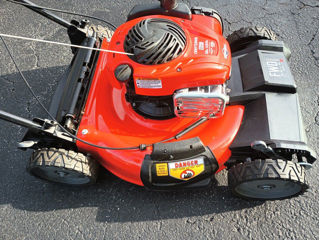 21 Inch Craftsman Self-propelled Lawn Mower