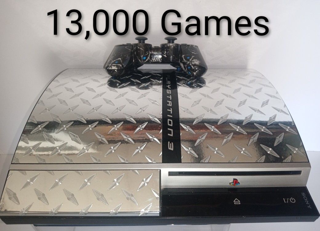 PlayStation 3 PS3 With 13,000 Games